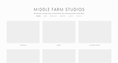 Desktop Screenshot of middlefarmstudios.com