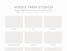 Tablet Screenshot of middlefarmstudios.com